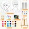 2 Pack Couples Painting Kit Date Night Christmas Paint and Sip (colorful) 7.87 x 9.84 inches